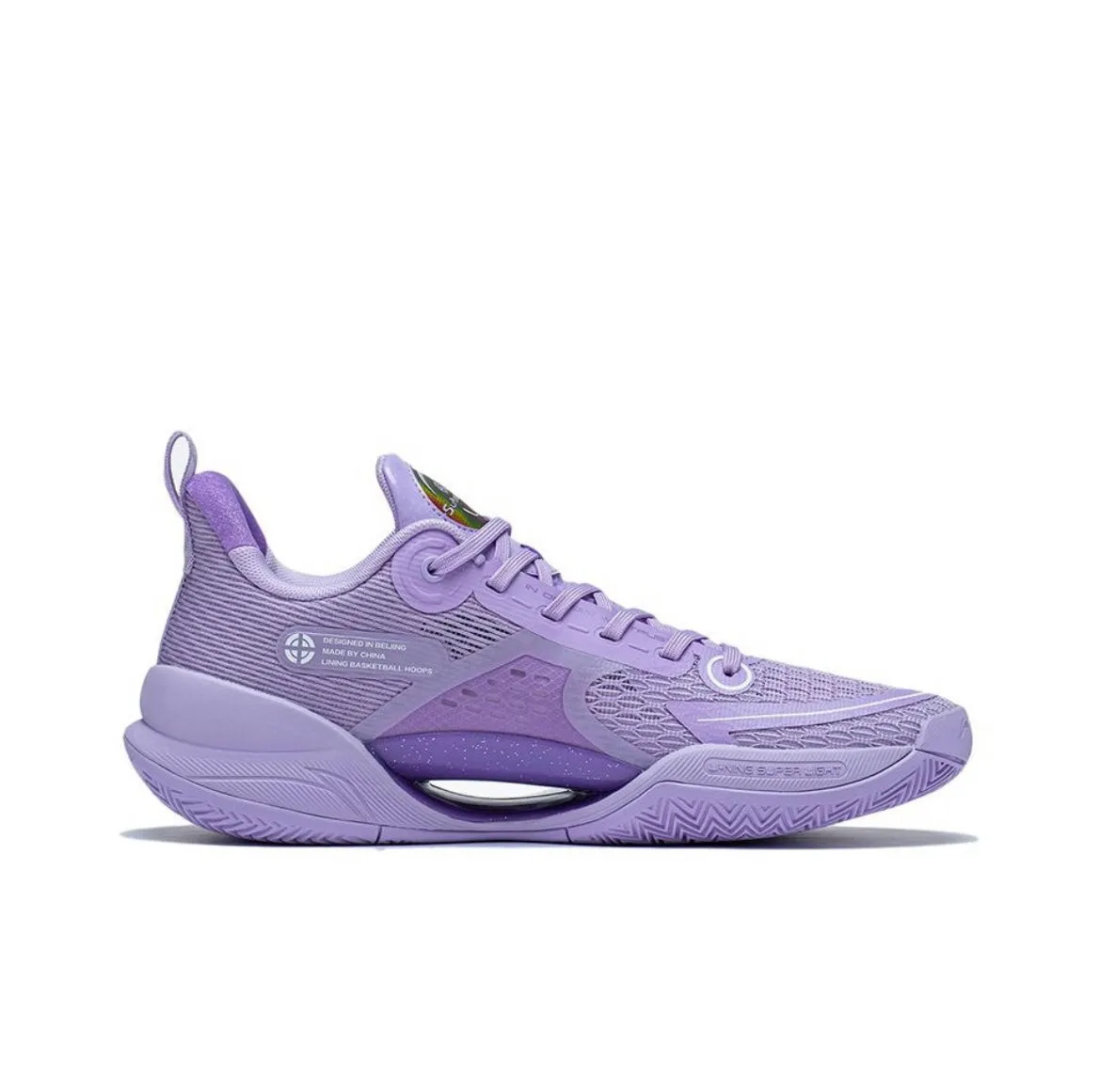 Li-Ning Super Light 2022 V2 - Purple Microfiber Overlay Reinforcement