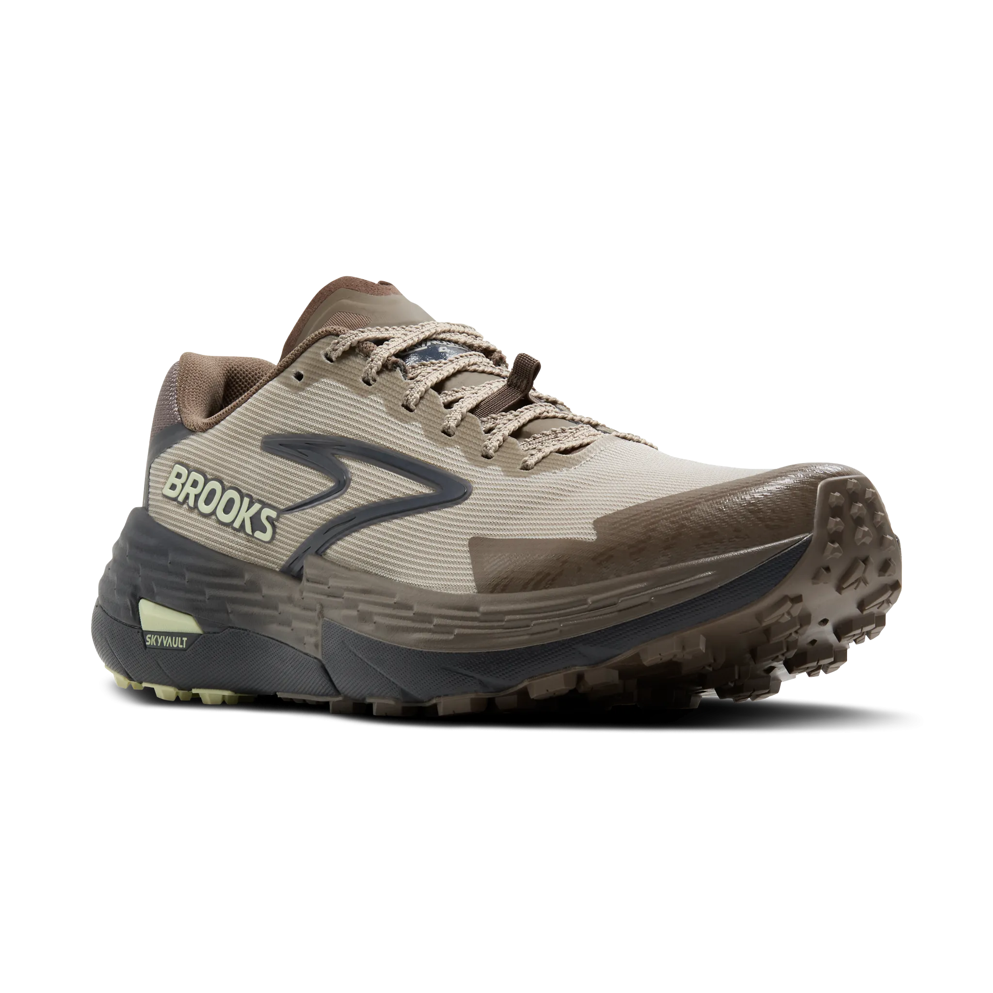 Wide Stance Platform vegan running shoes Men's Catamount 4