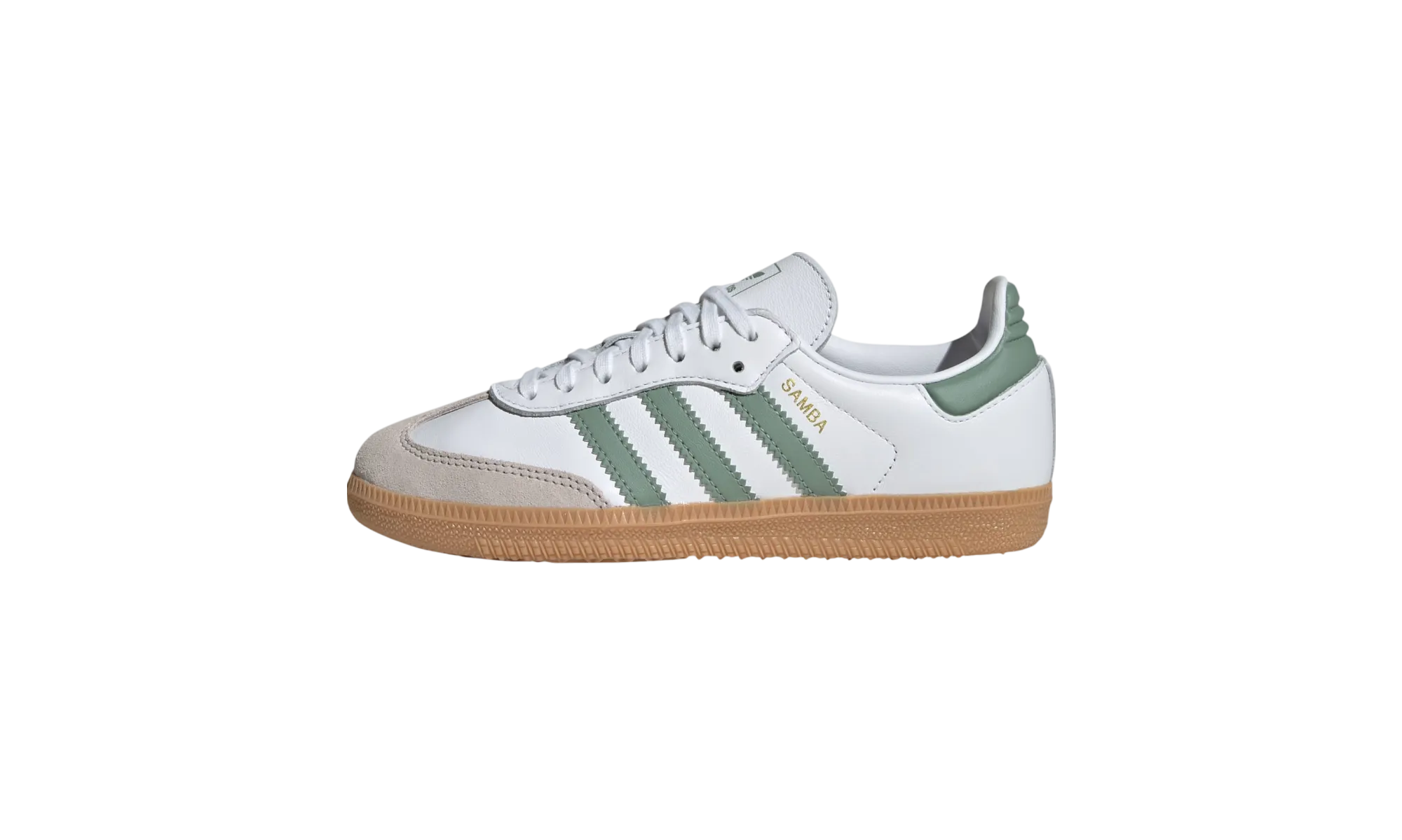 Steady Pace Hybrid Look Samba OG GS "Cloud White Silver Green"