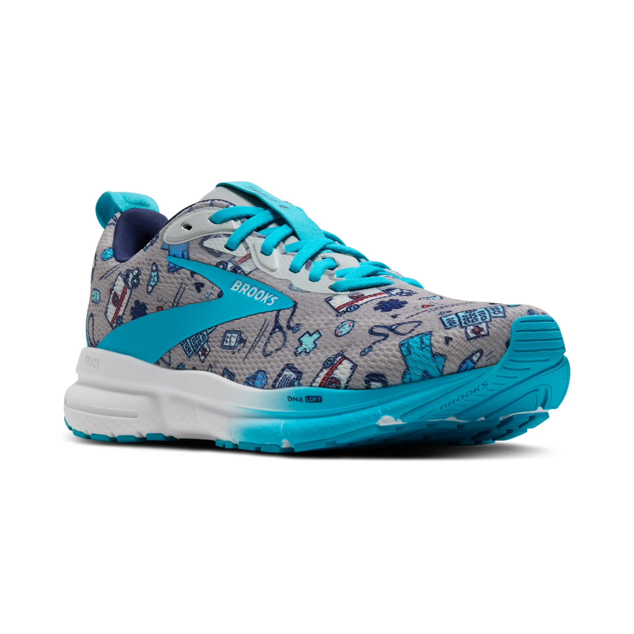 Comfort Padding System Blown Rubber Treads Women's Trace 4