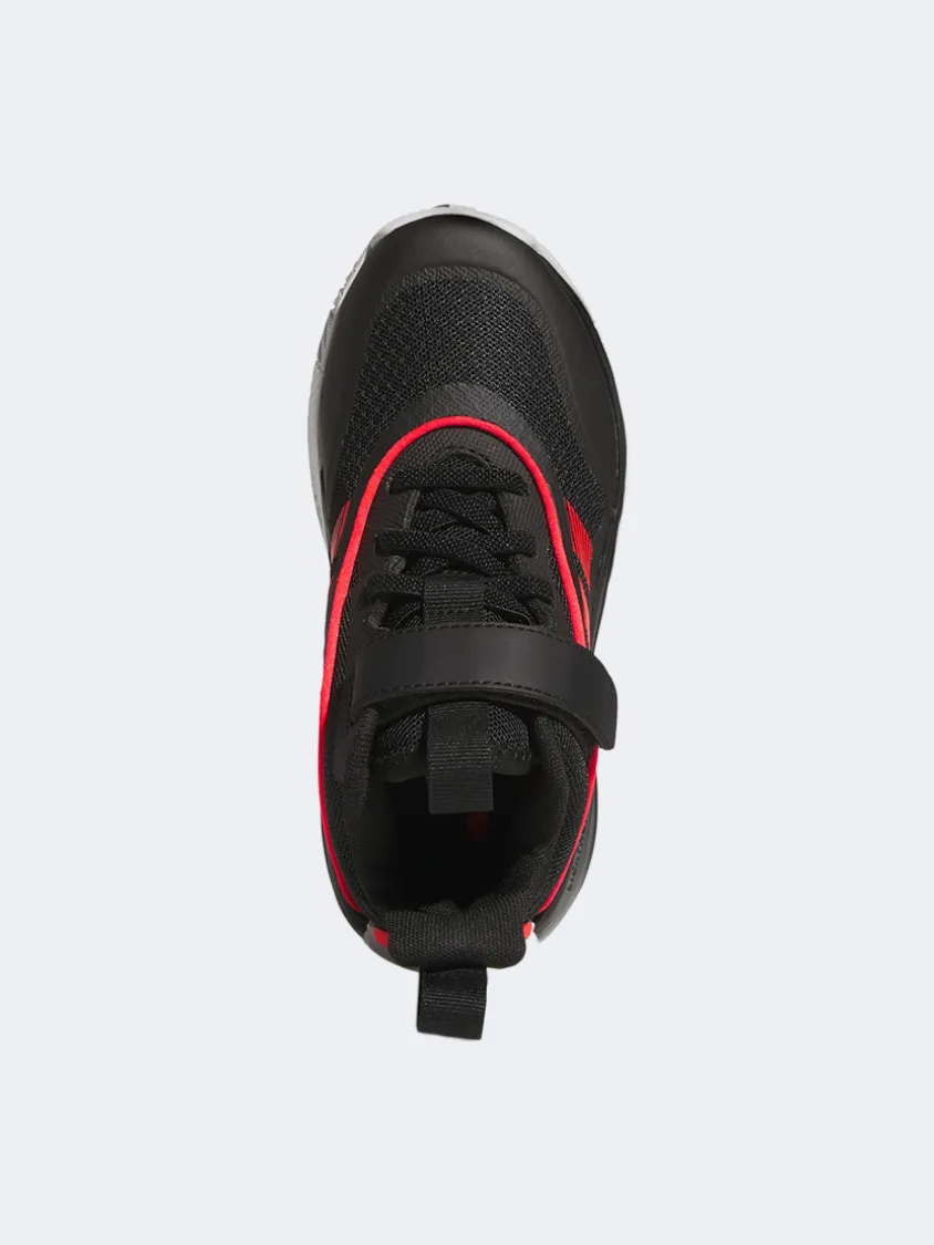 Adidas Ownthegame 3.0 Ps-Boys Basketball Shoes Black/Cloud White Sweat Resistant Frequent Travelers