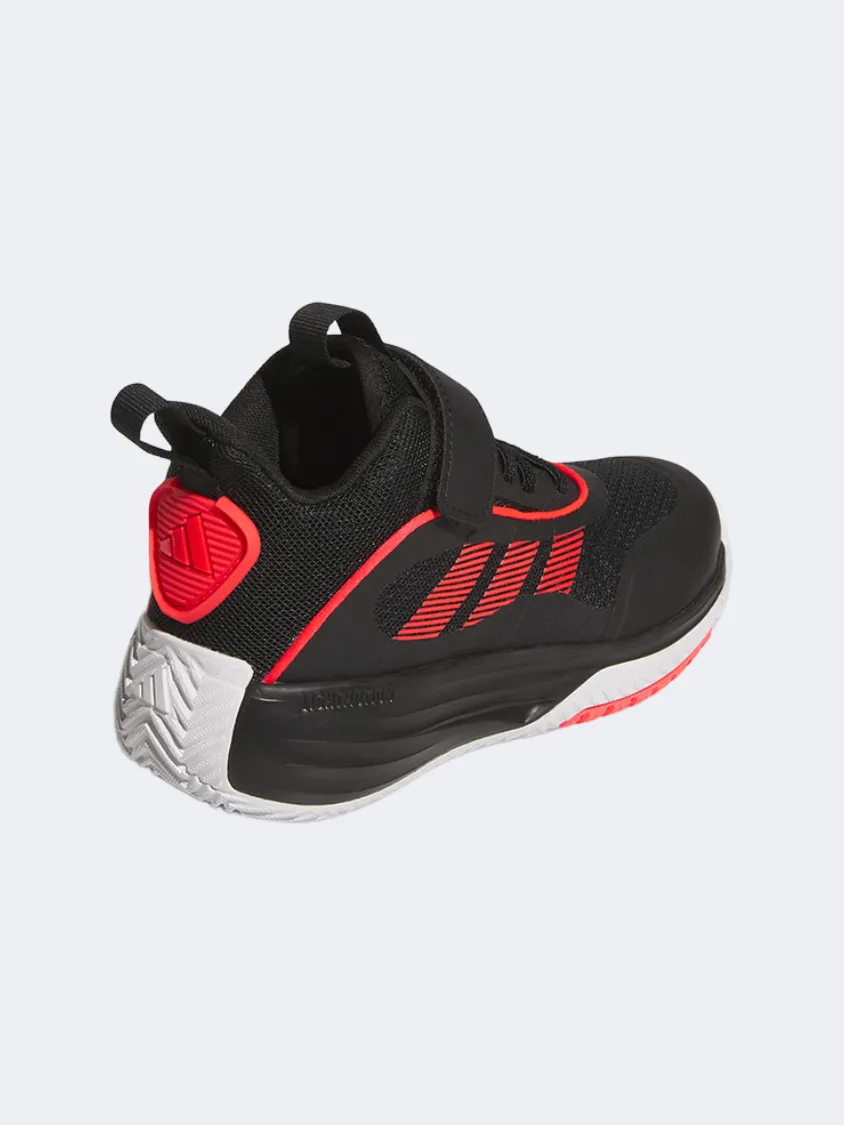 Adidas Ownthegame 3.0 Ps-Boys Basketball Shoes Black/Cloud White Ultra Light Urban Walkers City Bright