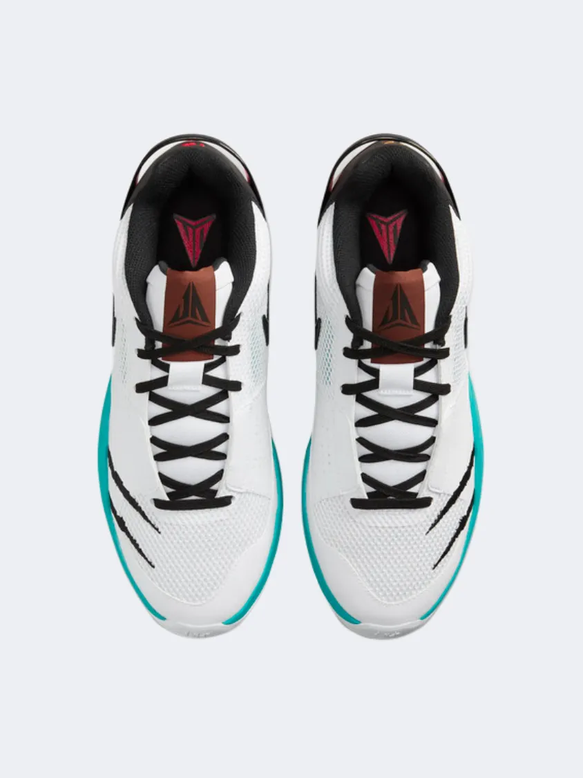 Top Rated Dry Base Nike Ja Murant 1 Scratch Men Basketball Shoes White/Green/Red/Black
