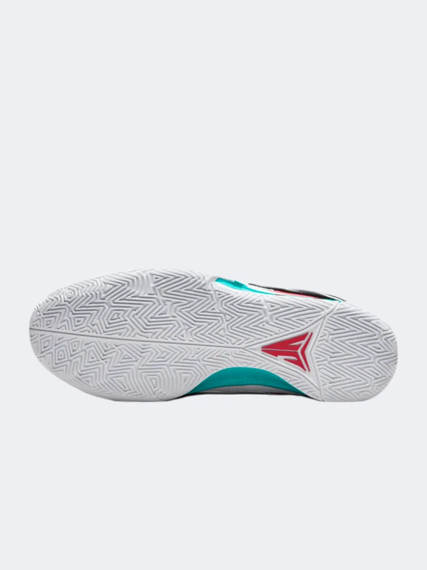Impact Resistance Nike Ja Murant 1 Scratch Men Basketball Shoes White/Green/Red/Black