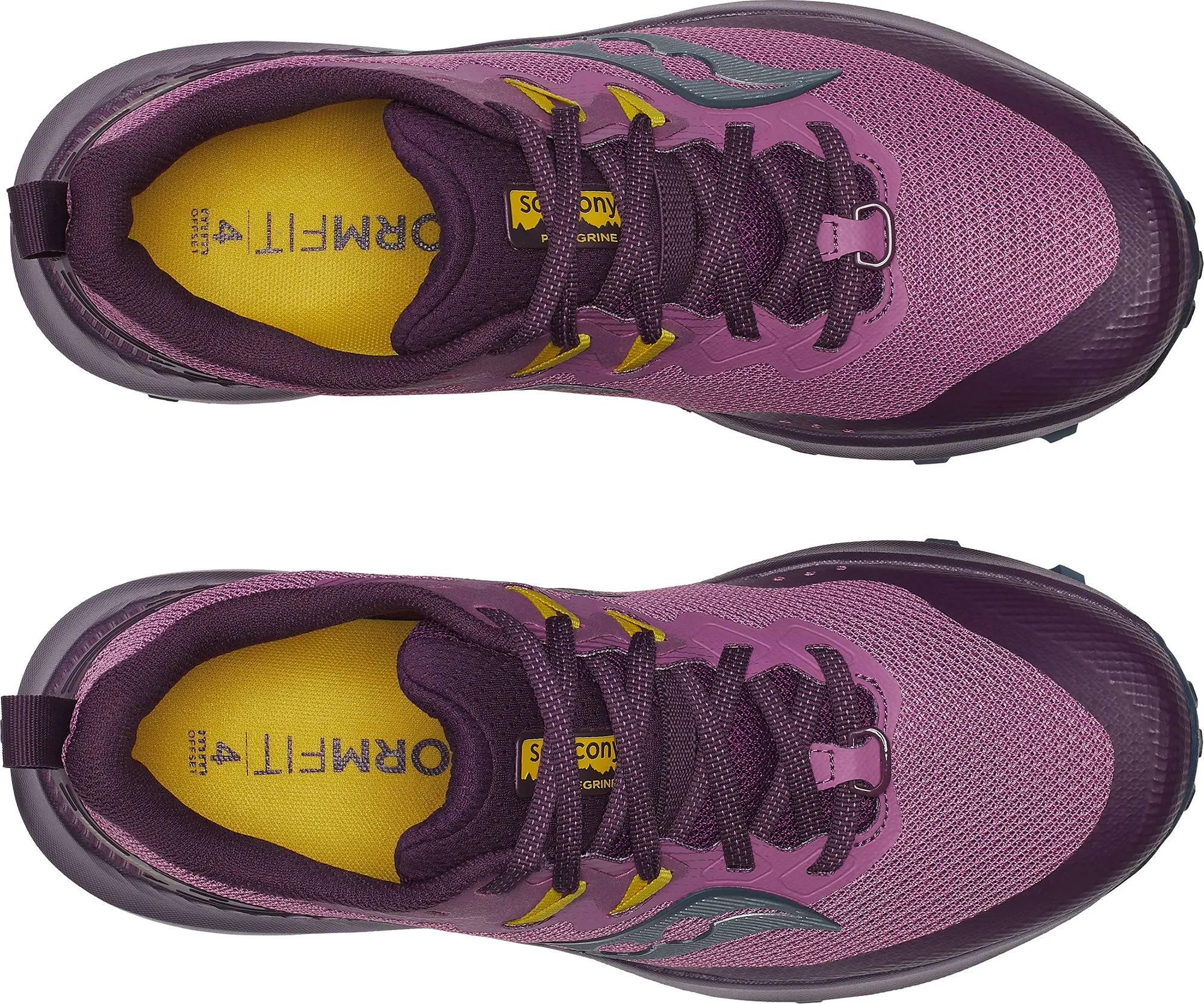 Saucony Peregrine 14 Womens Trail Running Shoes - Purple kids' shoes nubuck shoes