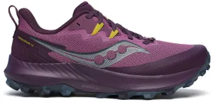 Saucony Peregrine 14 Womens Trail Running Shoes - Purple better stability