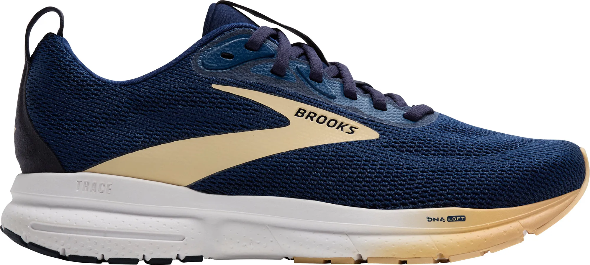 Brooks Trace 4 Womens Running Shoes - Blue Cushioned Running High Rebound Foam Compound