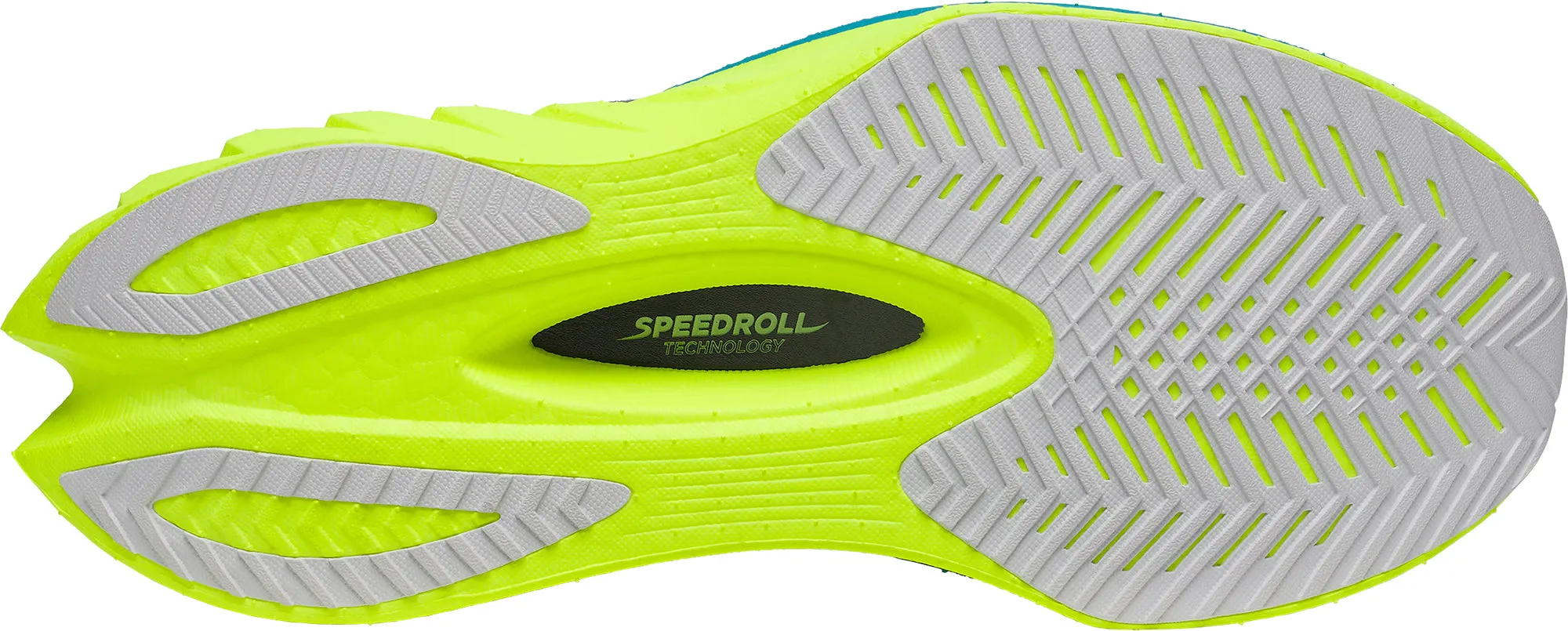 Saucony Endorphin Pro 4 Womens Running Shoes - Navy geometric running option Endurance Running