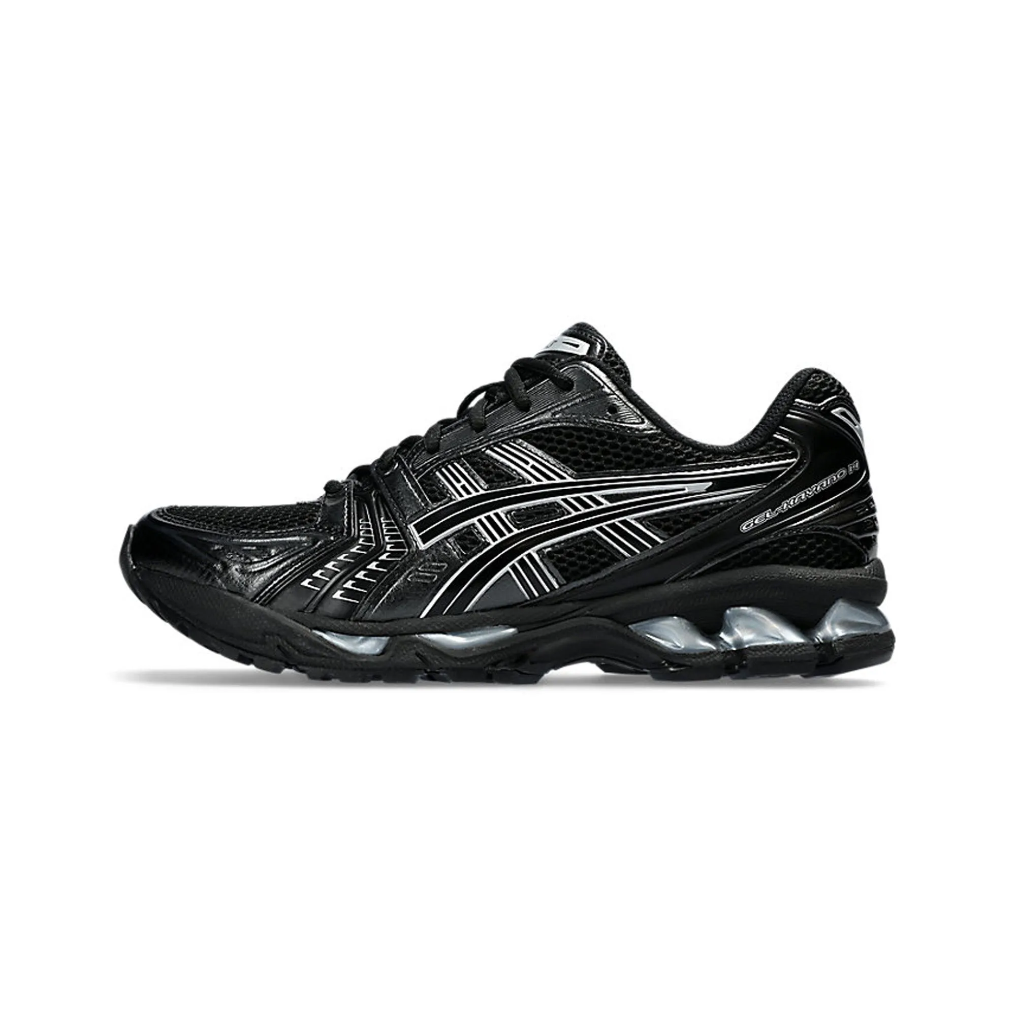 ASICS Gel-Kayano 14 'Black Pure Silver' (2024) flexible - sole - design shoes high - performance running shoes