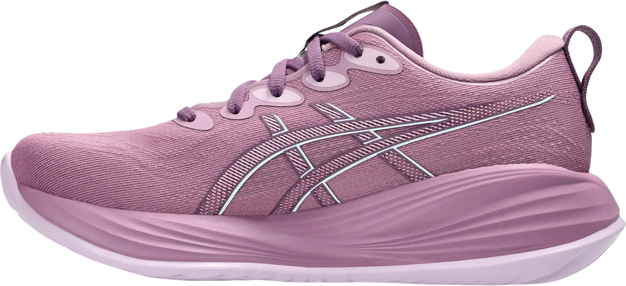 Asics Gel Cumulus 27 Womens Running Shoes - Purple padded tongue comfort