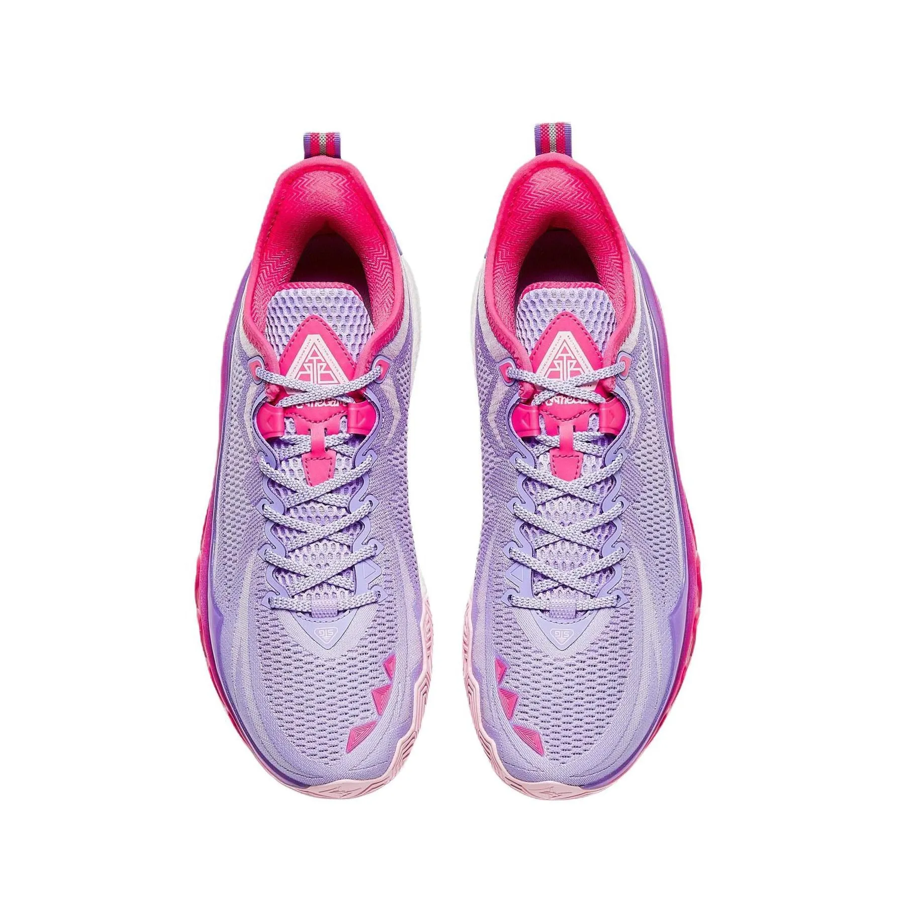 Toe box space Hook And Loop Anta Swagger 2 - Purple/Pink