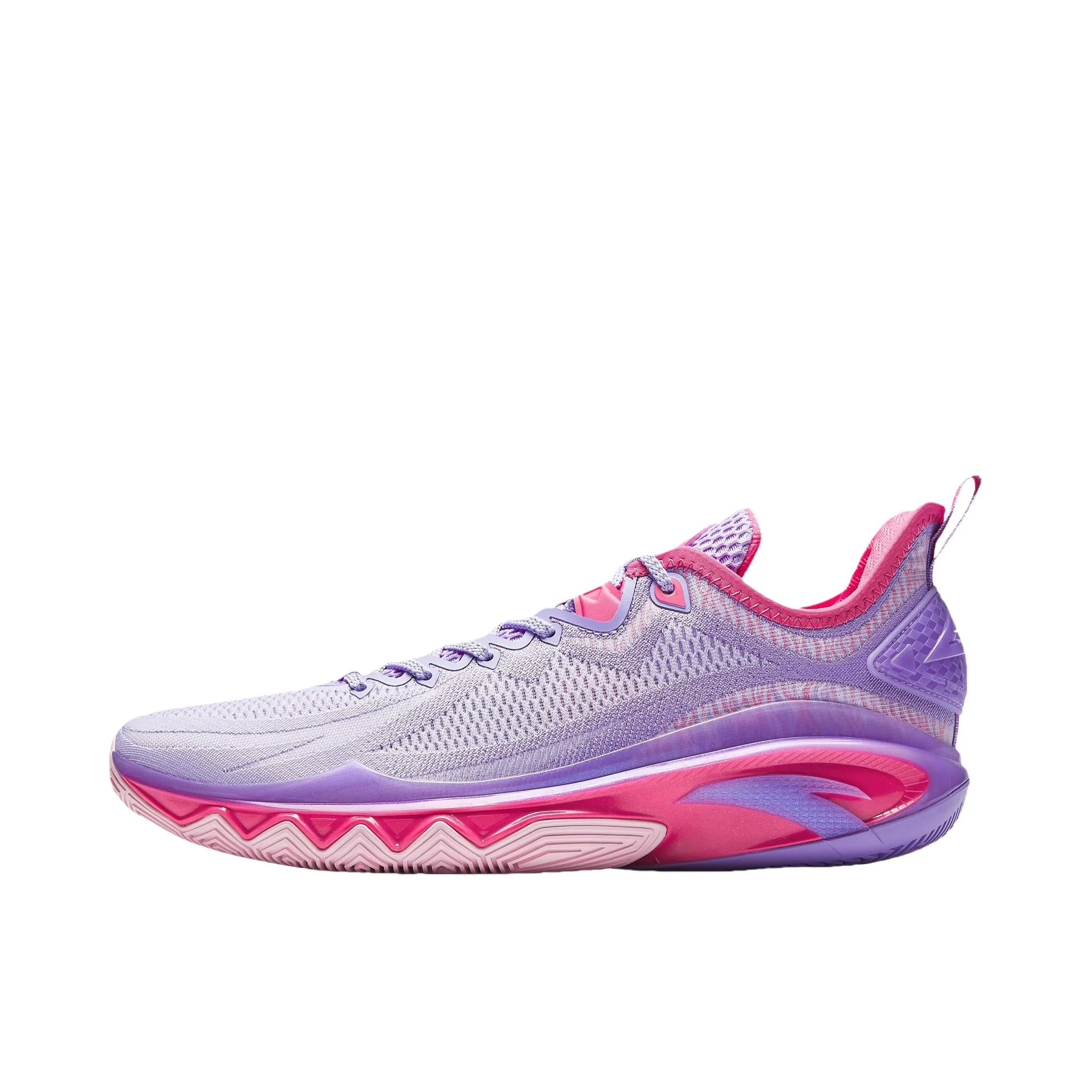 Reinforced Toe Guard Enhanced Mobility Anta Swagger 2 - Purple/Pink