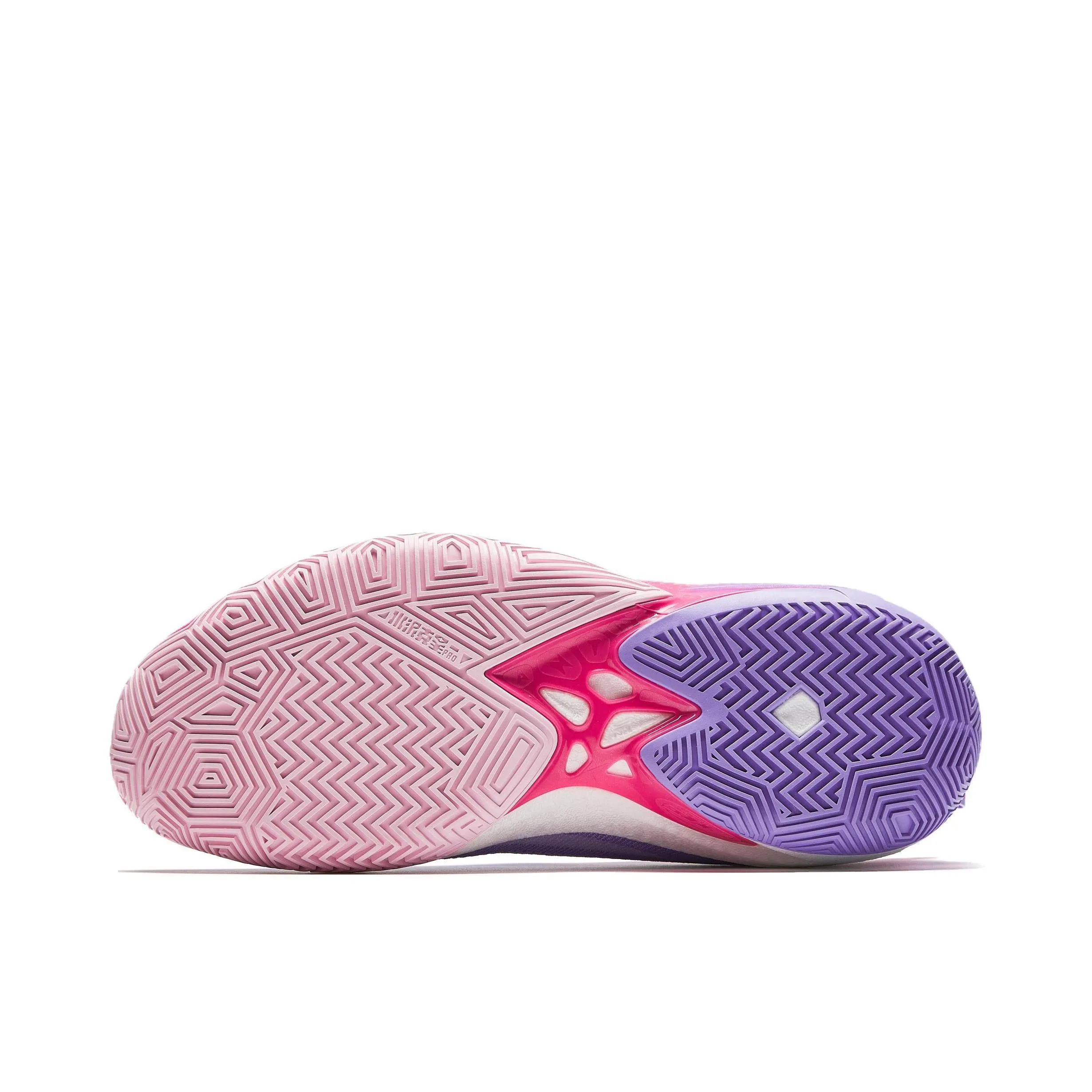 Anta Swagger 2 - Purple/Pink Durable Toe Guard