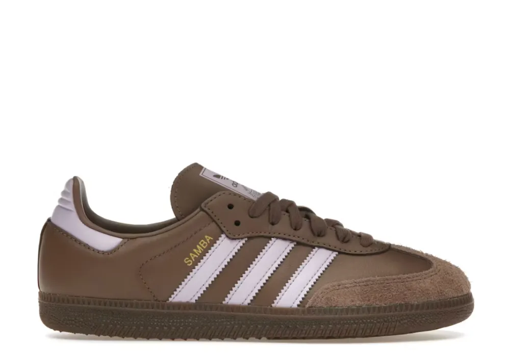 Soft White Active Mode Adidas Samba OG Earth Strata Purple Glow