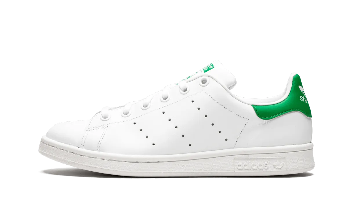 Non-Slip Grip Train Hike Stan Smith J "OG WHITE GREEN"