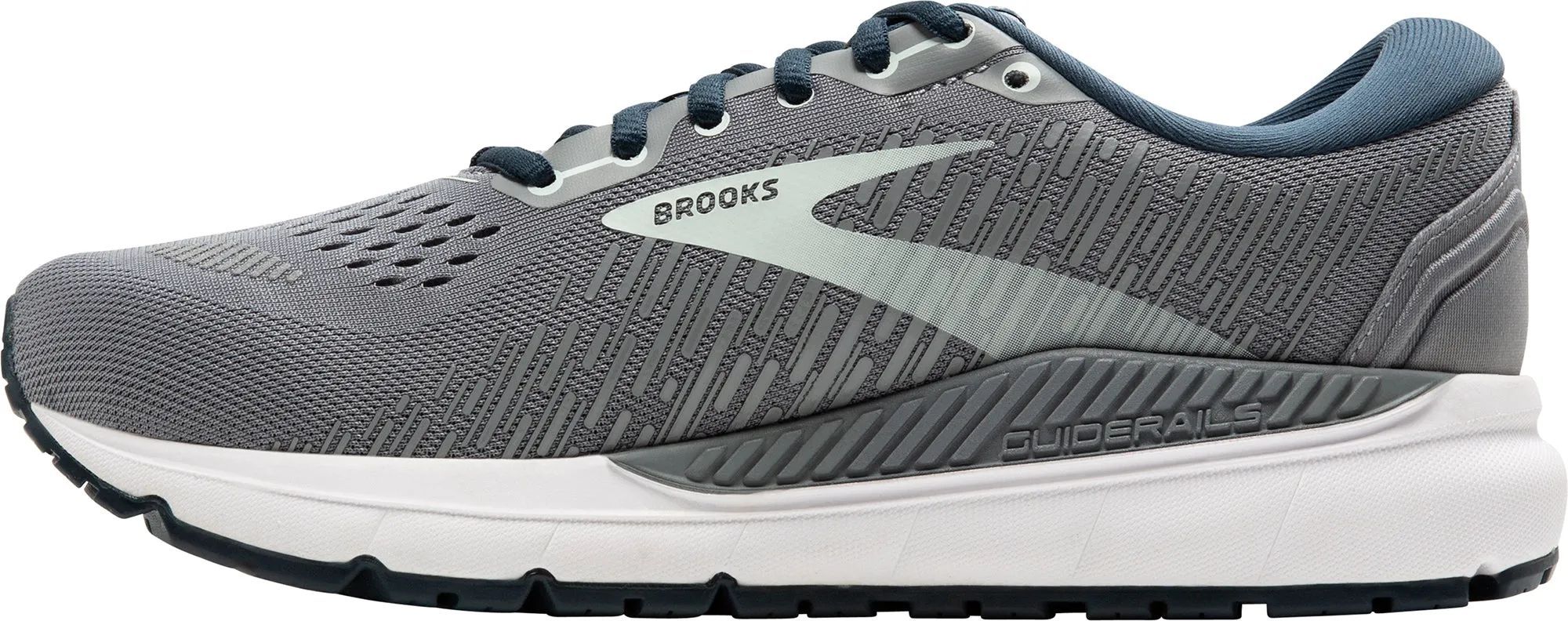 insulated hydration pack Airflow Ventilation Tech Brooks Addiction GTS 15 Womens Running Shoes - Grey