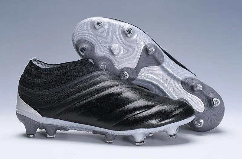 New Adidas Copa 19   FG 2019 Soccer Cleats Shoes Black Grey Soft ground