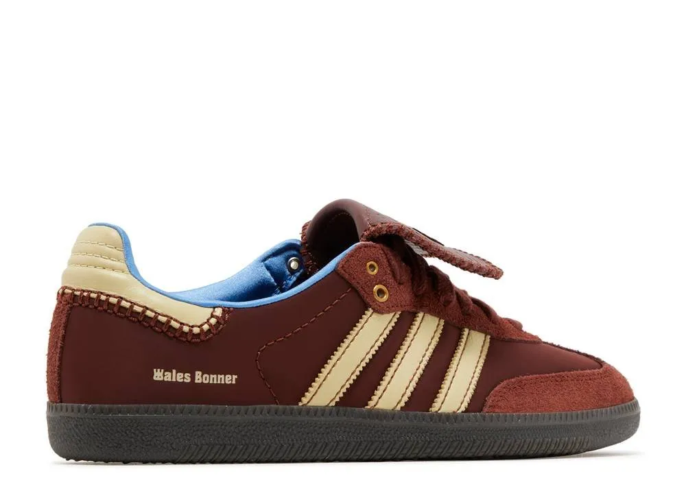 Adidas Samba Nylon Wales Bonner Fox Brown Fit Anywhere Cushioned Walk