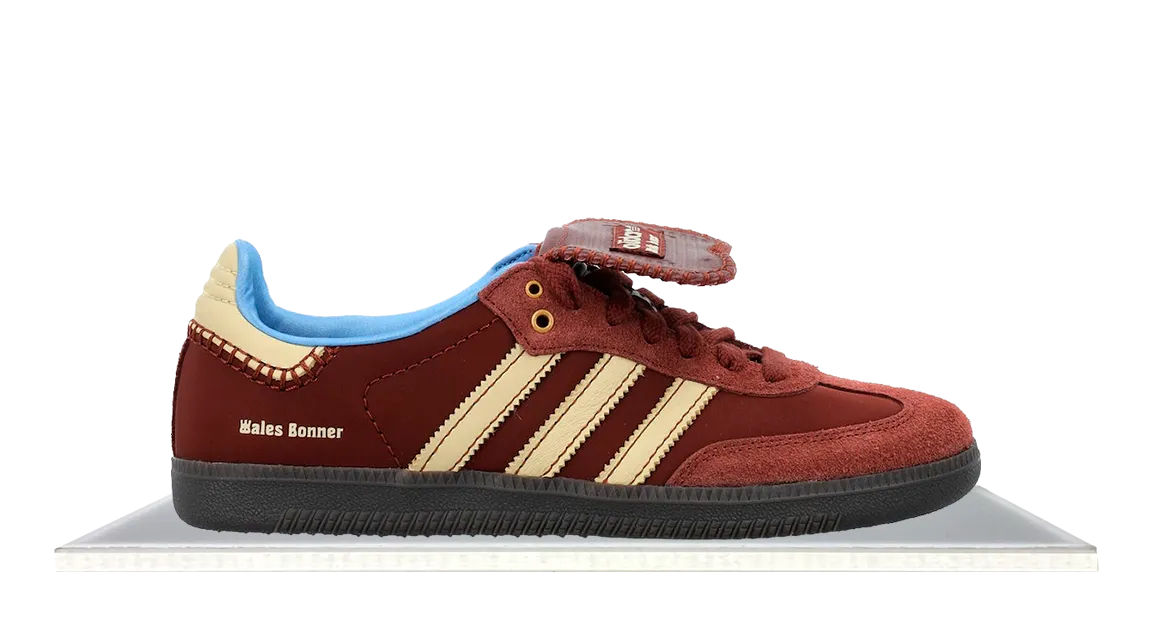 Adidas Samba Nylon Wales Bonner Fox Brown Shock Absorbing Midsole