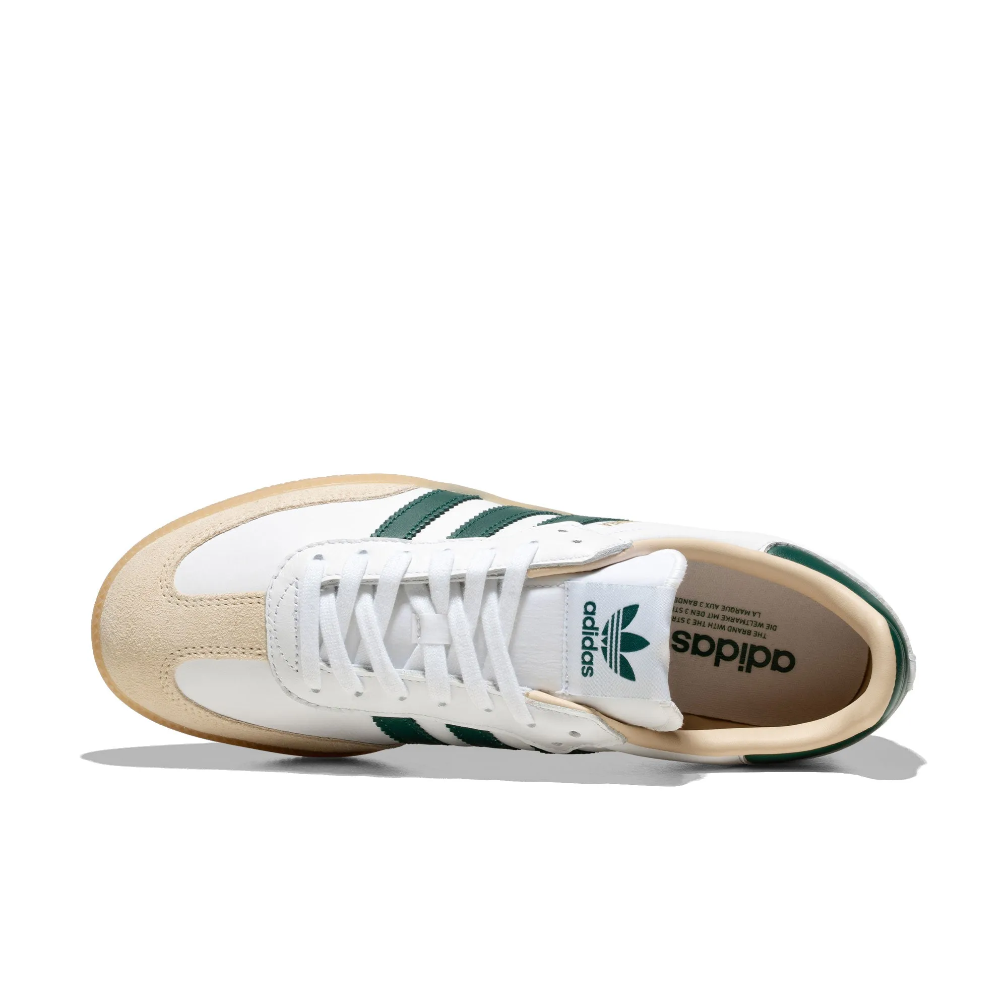 Crisp Finish Cloudy Step Adidas Originals Samba OG Ftwr White/Collegiate Green/Gum