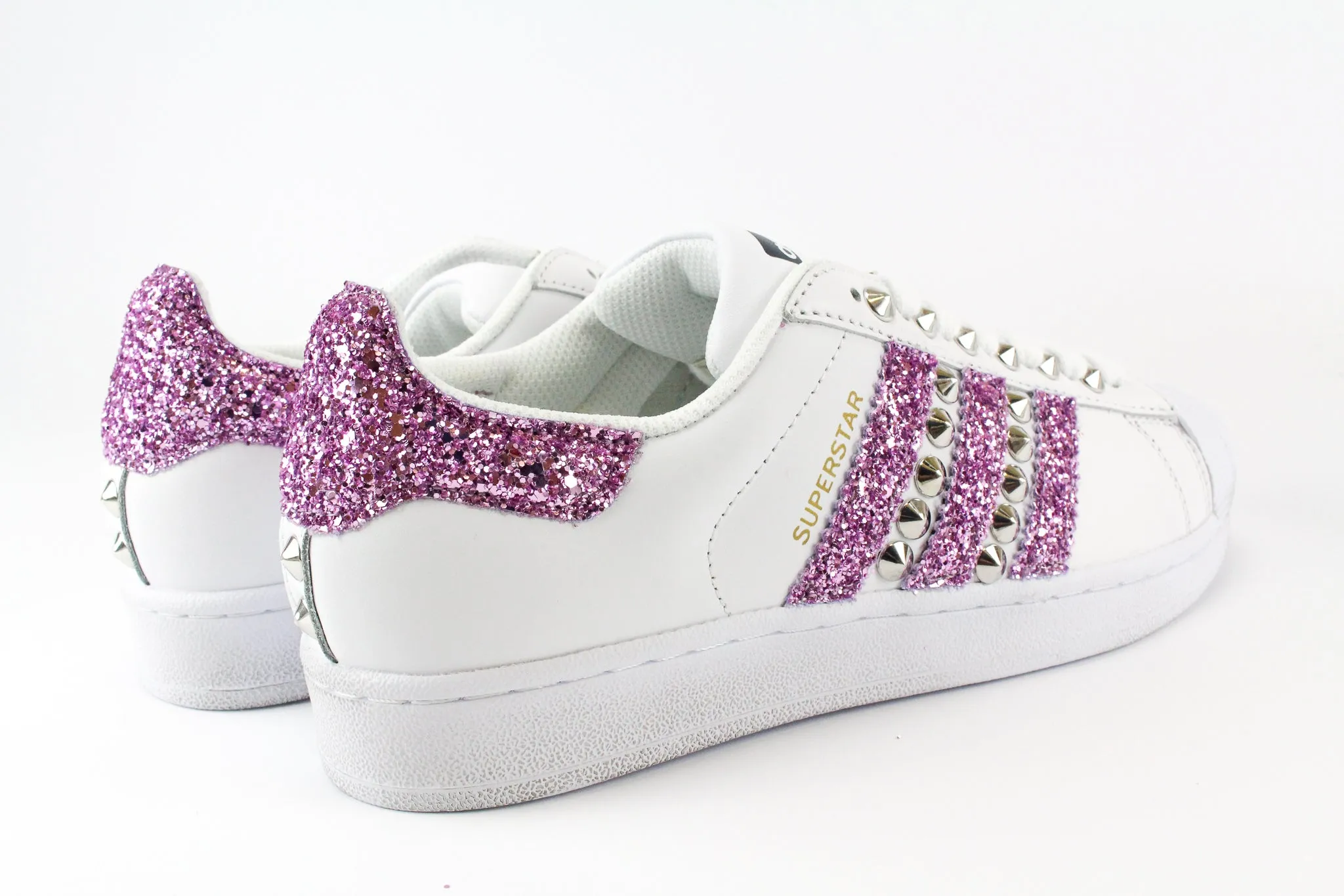 Bush Path Adidas Superstar Glitter Glicine & Borchie