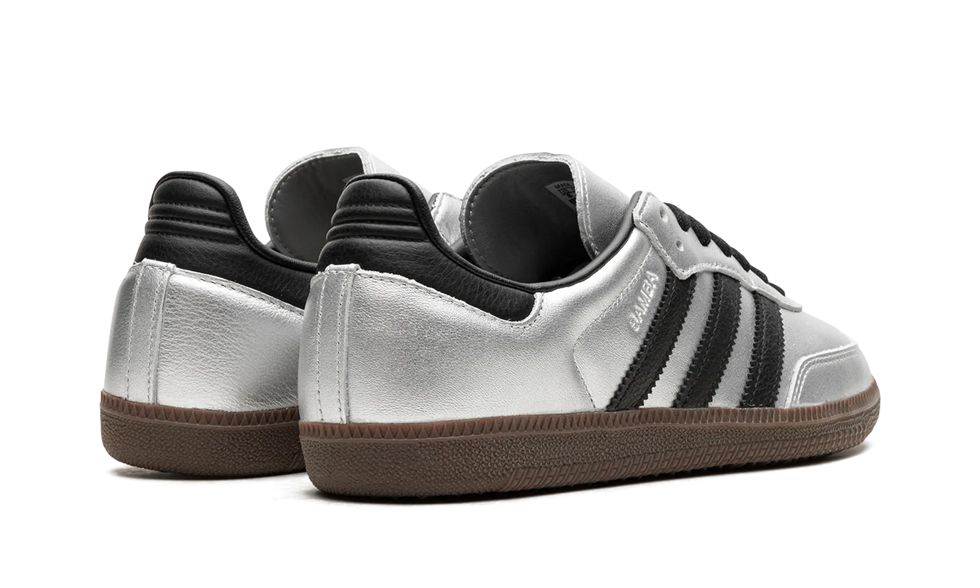 Samba OG WMNS "Silver Metallic Black Gum" Calm Move