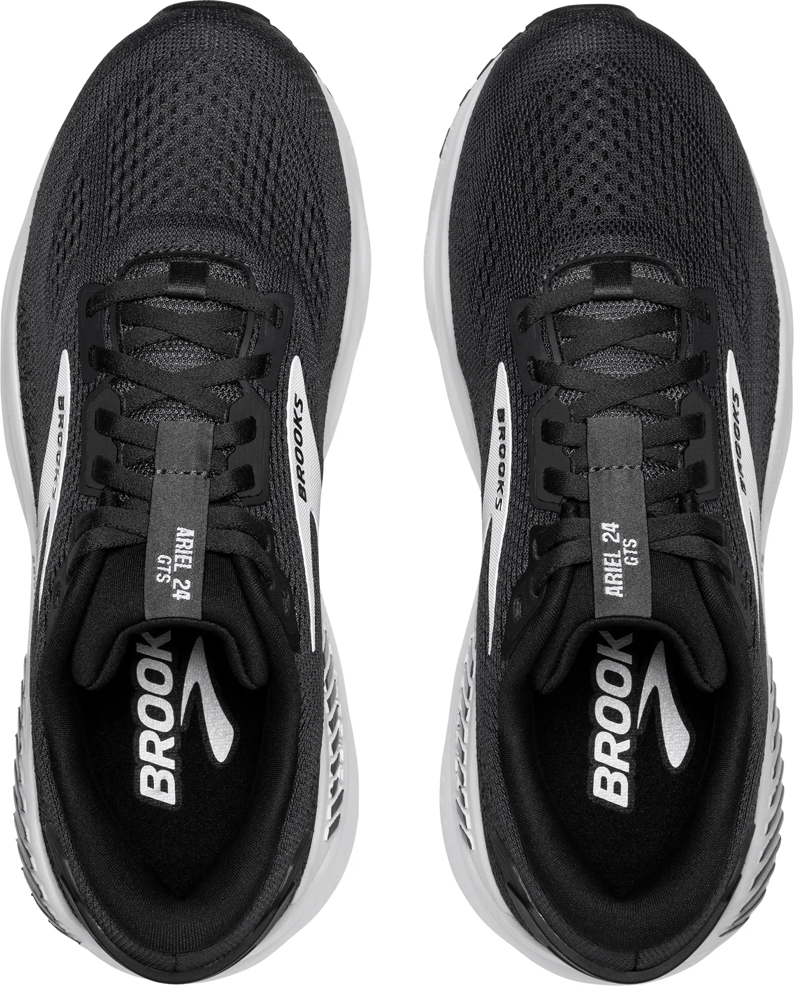 Brooks Ariel GTS 24 WIDE FIT Womens Running Shoes - Black sunny - day shoes