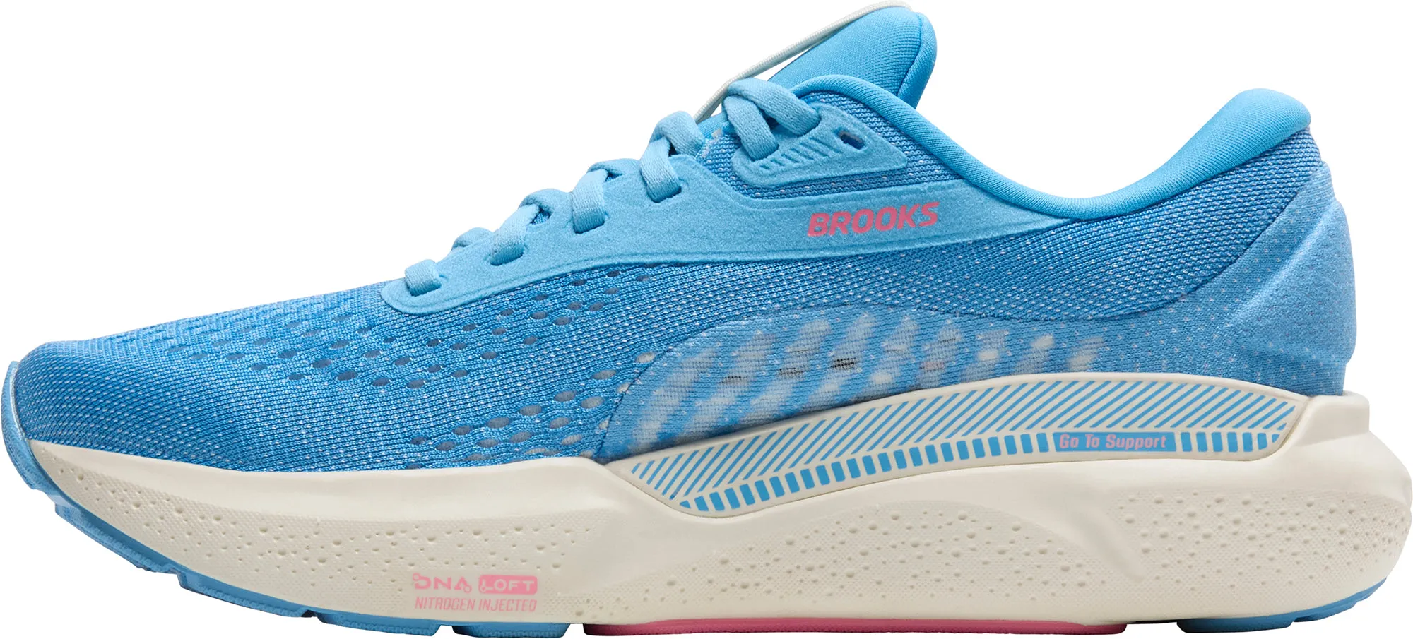 Brooks Adrenaline GTS 24 Womens Running Shoes - Blue supination - control - feature shoes