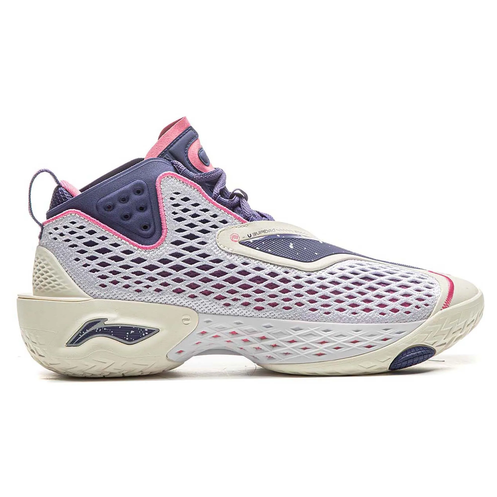 Formal Mode Padded Tongue Badfive V Purple Men's Basketball Shoes
