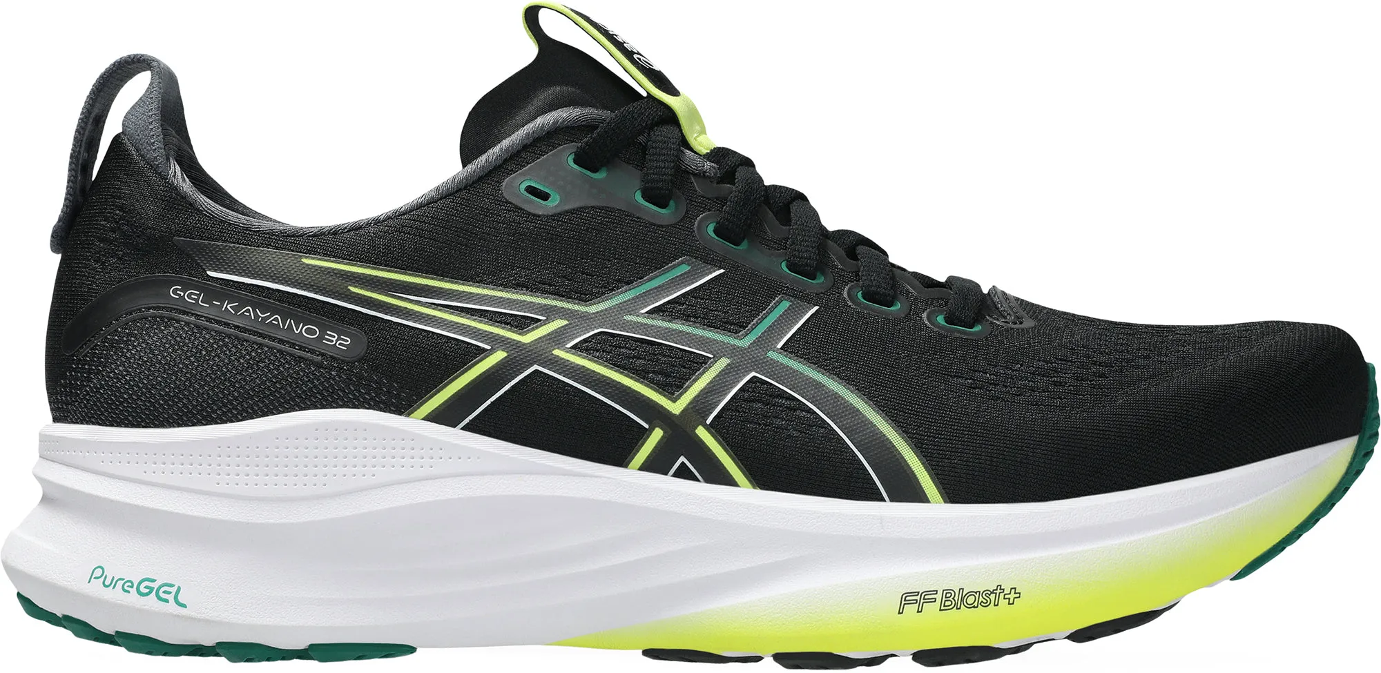 promotion - themed running wear Asics Gel Kayano 32 Mens Running Shoes - Black