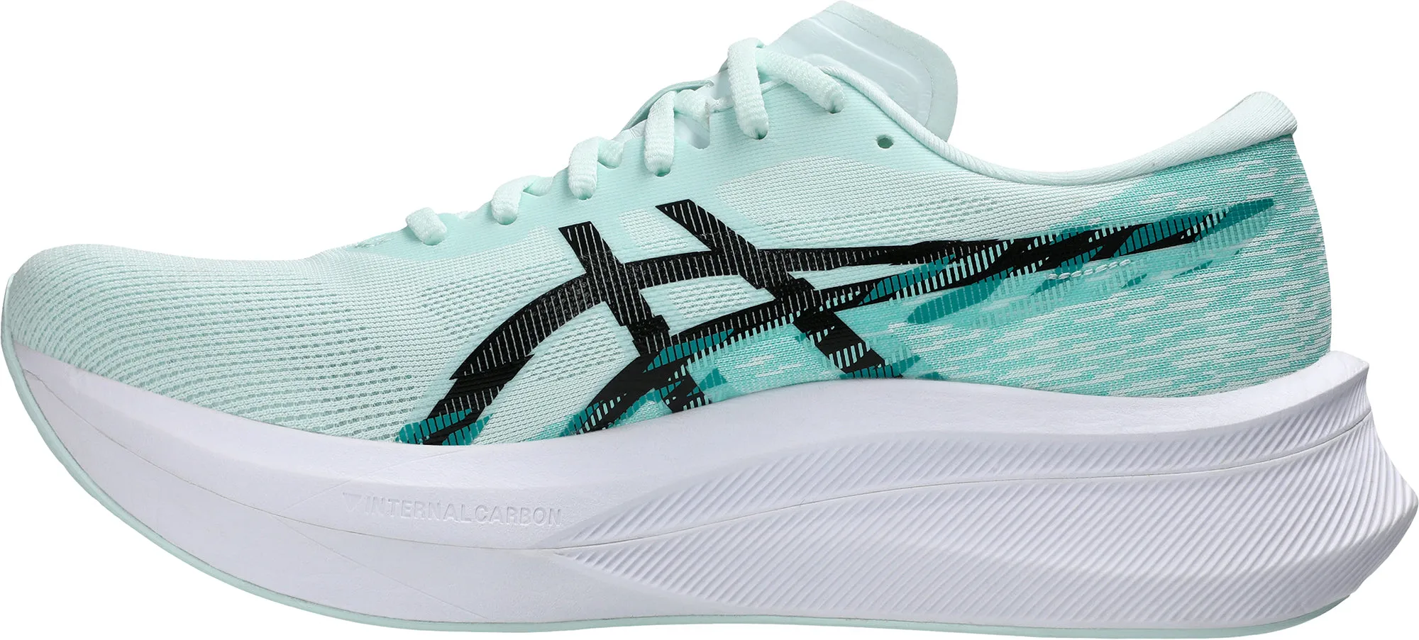 Asics Magic Speed 4 Mens Running Shoes - Green Padded Heel running in a Pilates studio shoes