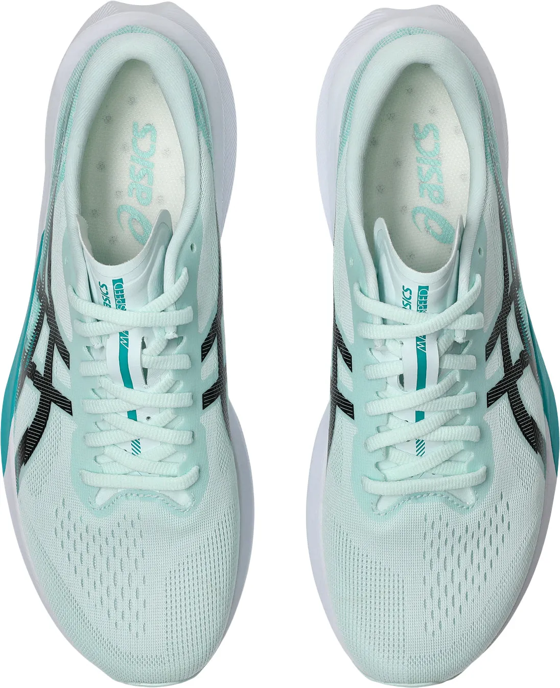 anti - odor running gear Asics Magic Speed 4 Mens Running Shoes - Green