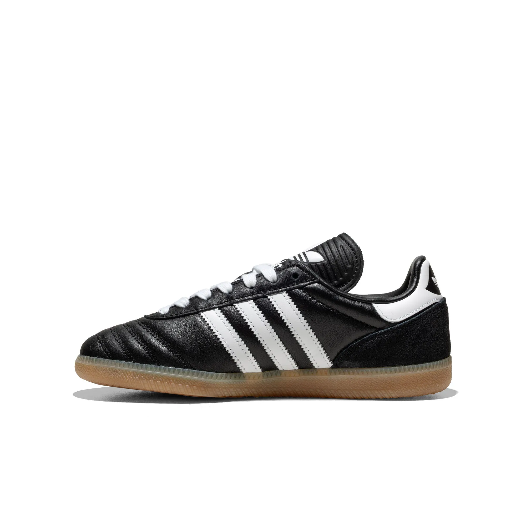 Synthetic Adidas Originals Samba JP J Core Black/Ftwr White/Gum