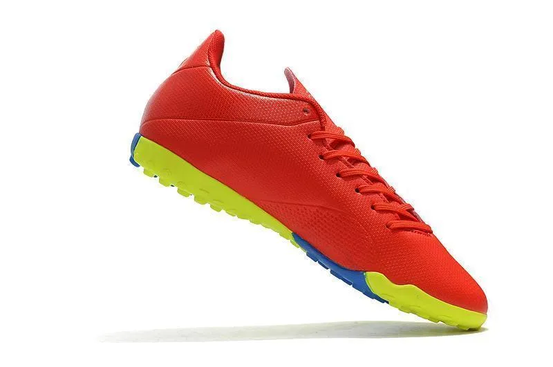 New Adidas Predator Accelerator TF Soccer Cleats Shoes Red White Green Grass Surface