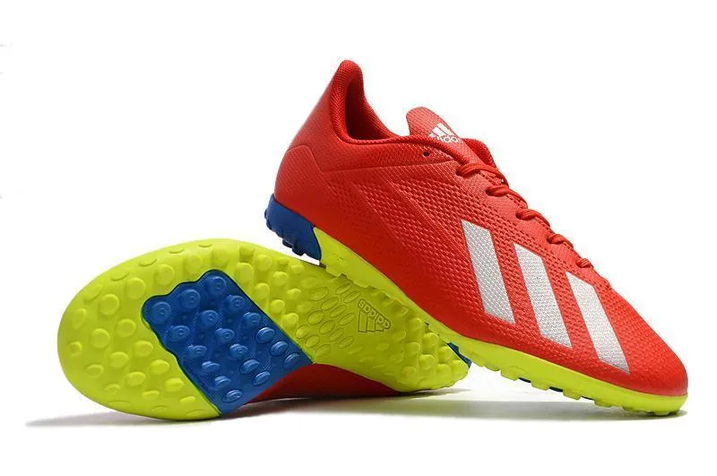 Fast Sprint New Adidas Predator Accelerator TF Soccer Cleats Shoes Red White Green