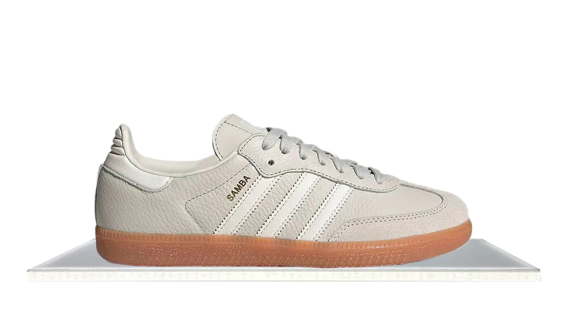Easy Hike Abrasion resistant Adidas Samba Aluminum Gum