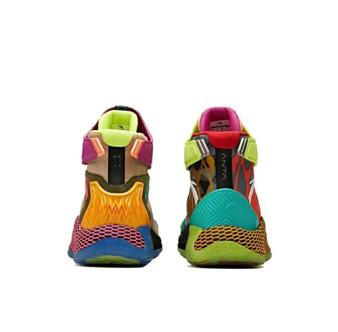 Anta Men's Kt5-Remix ??Klay Theism?? Colorful Decoupled Outsole Pods