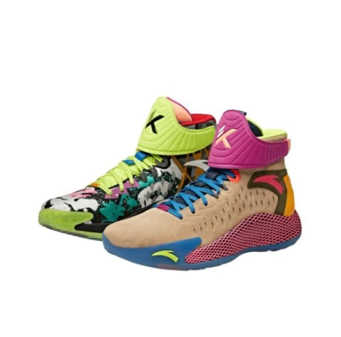 MidTop Breathable Inner Lining Anta Men's Kt5-Remix ??Klay Theism?? Colorful