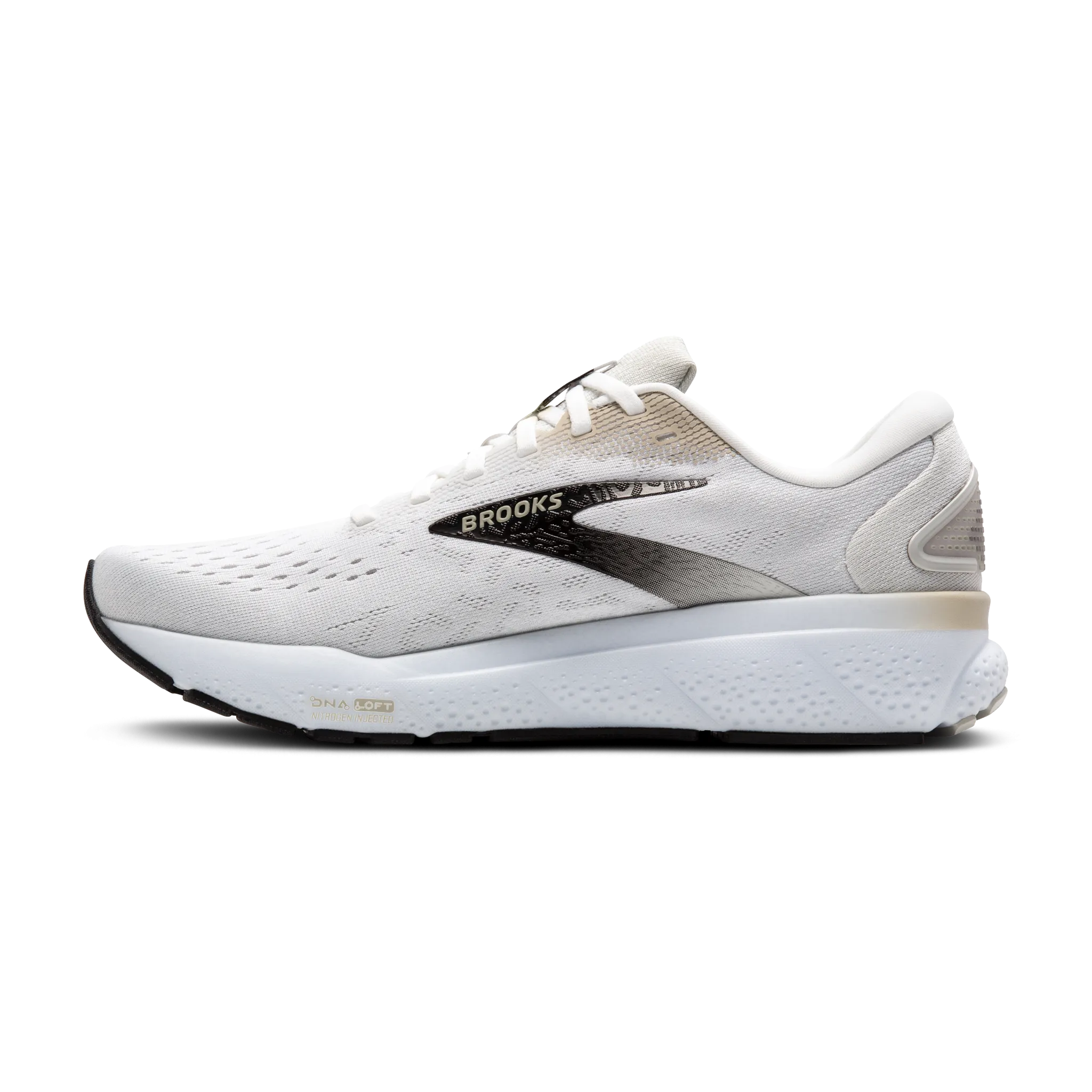 Men's Ghost 16 running in a concrete bridge area shoes