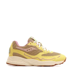 Saucony Men 3D Grid Hurricane Mushroom Tan Yellow S70747-1 antibacterial lining shoes