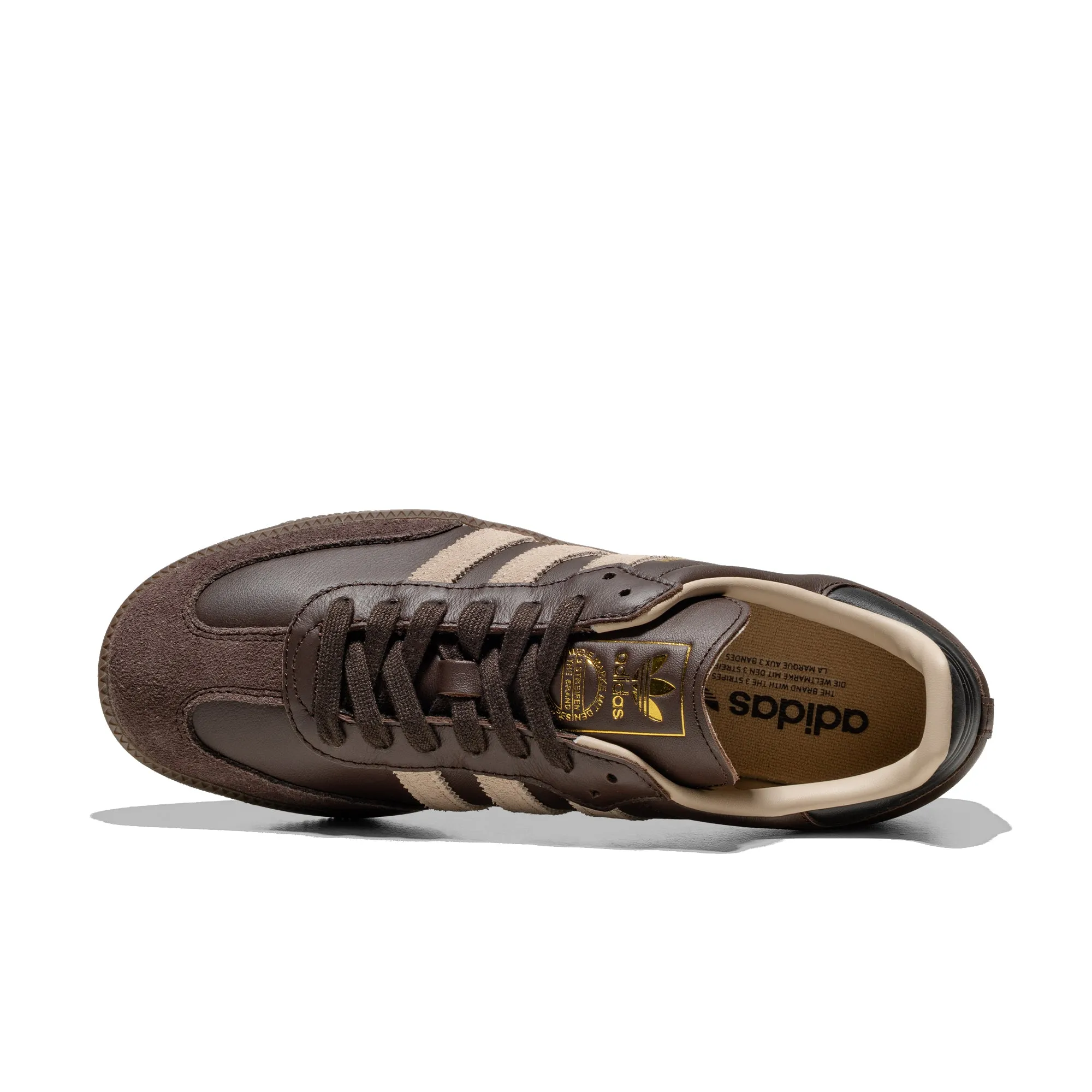 Balanced weight Adidas Originals Samba OG Dark Brown/Clay Brown/Gum