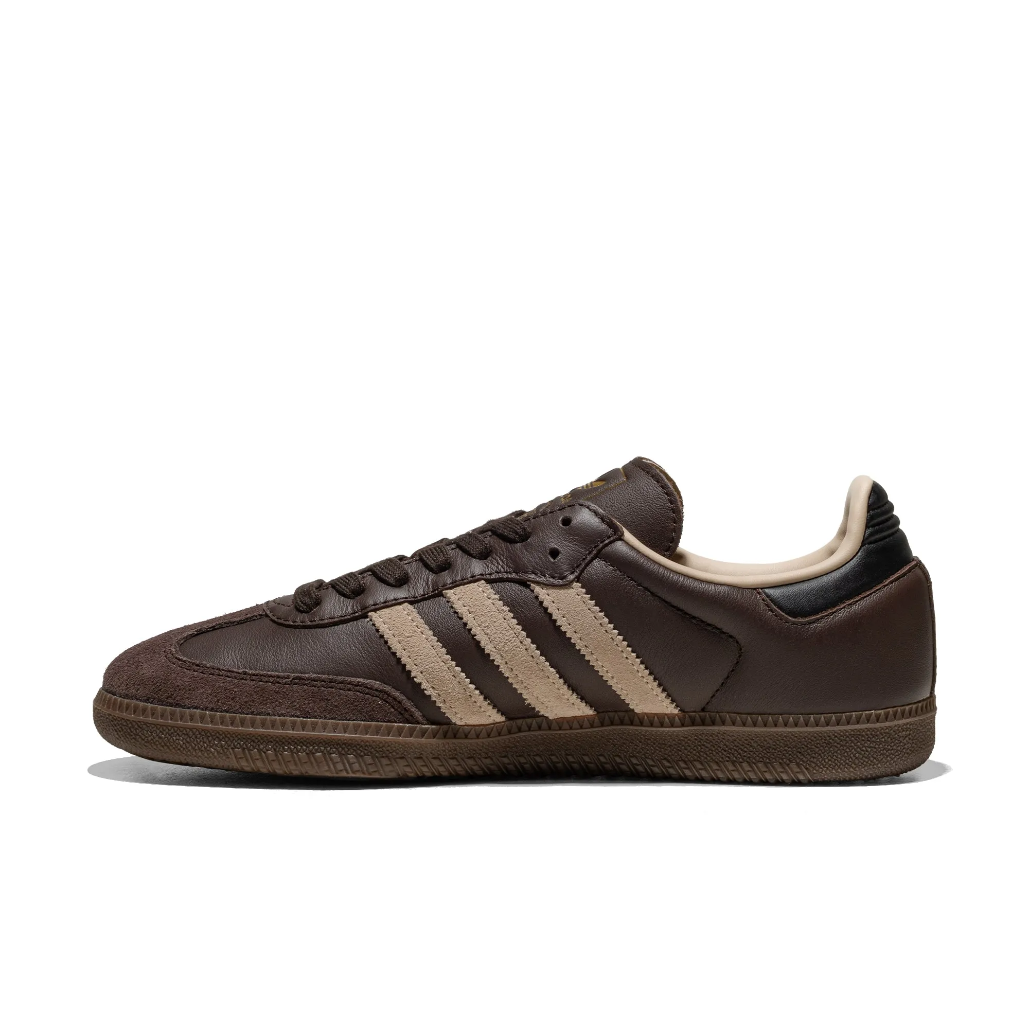 Oasis Path Zero Drop Platform Adidas Originals Samba OG Dark Brown/Clay Brown/Gum