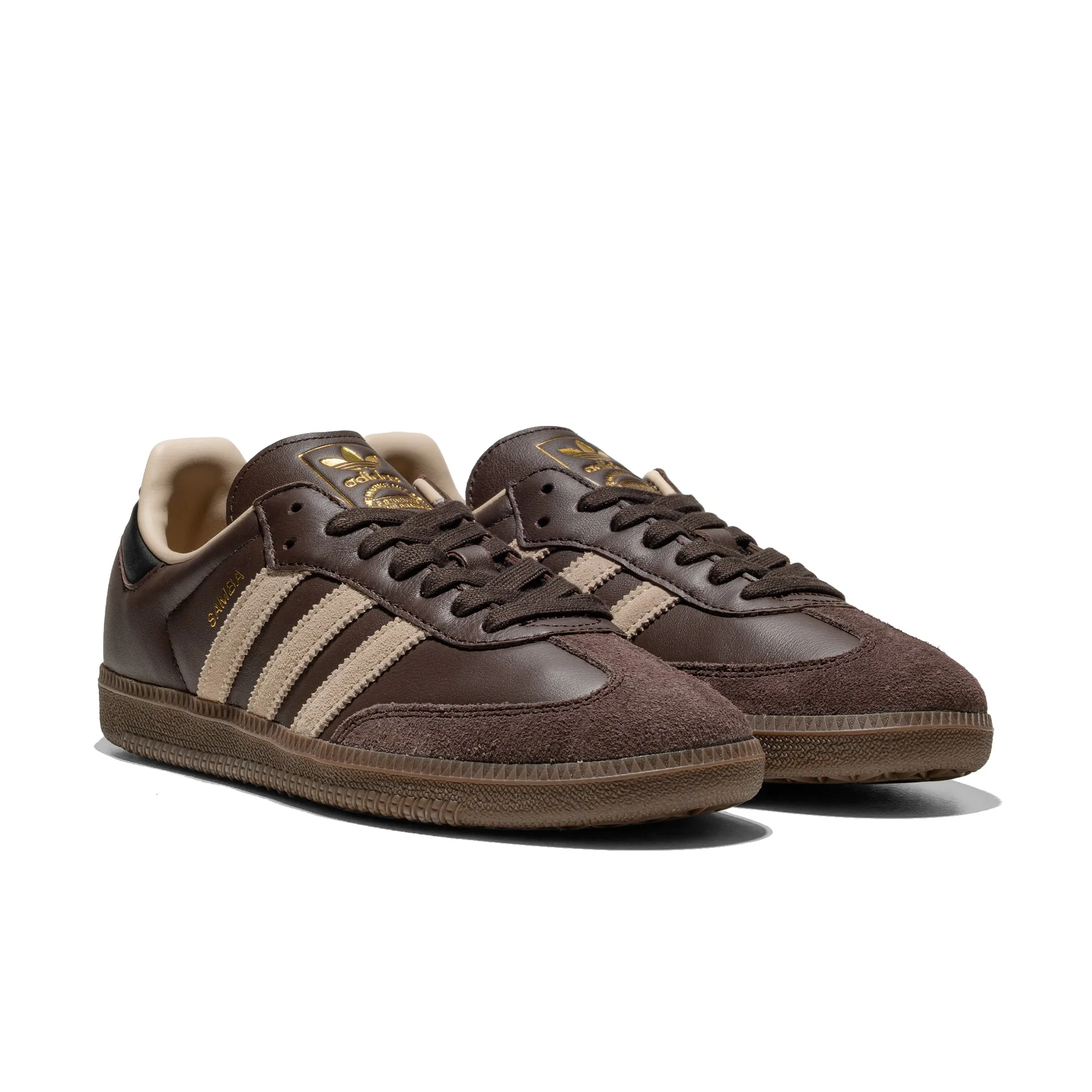 Slow Step Adidas Originals Samba OG Dark Brown/Clay Brown/Gum