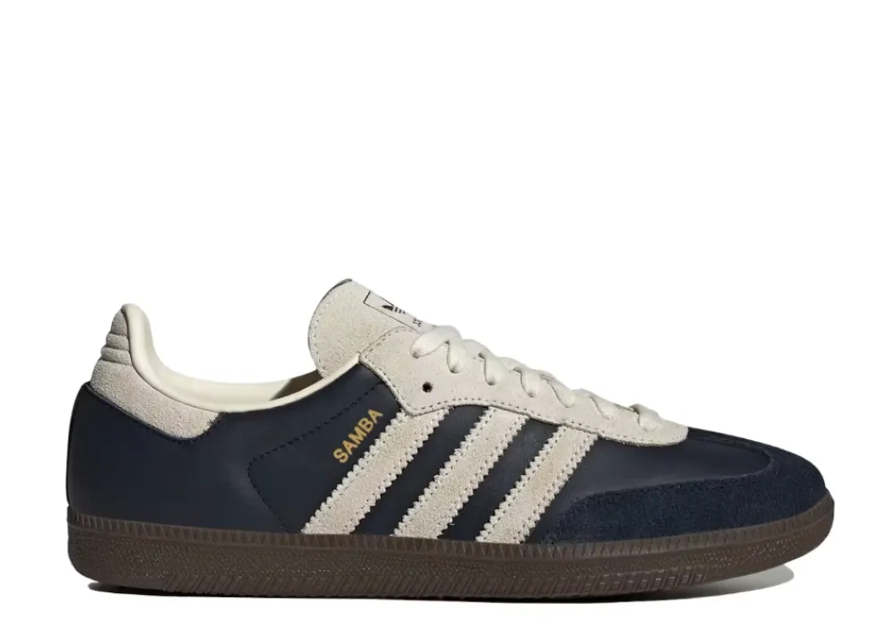Adidas Samba OG Aurora Ink Cream White Vent Zones All-Purpose Use