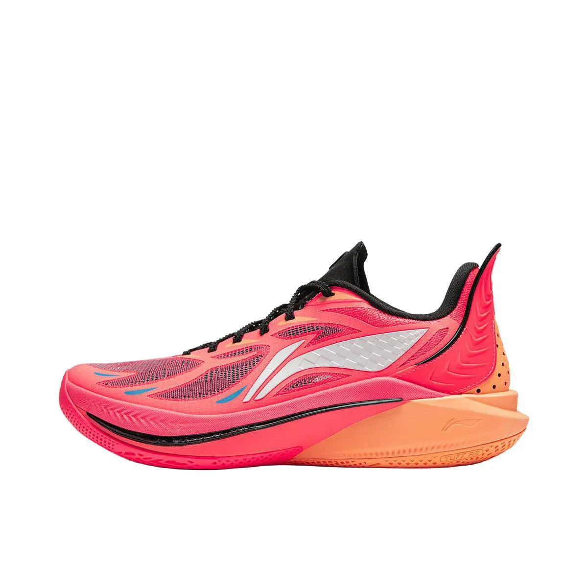 Ankle Lock System Great White Shark??CJ?McCollum x Li-Ning Sonic 12 - Begonia Flowers