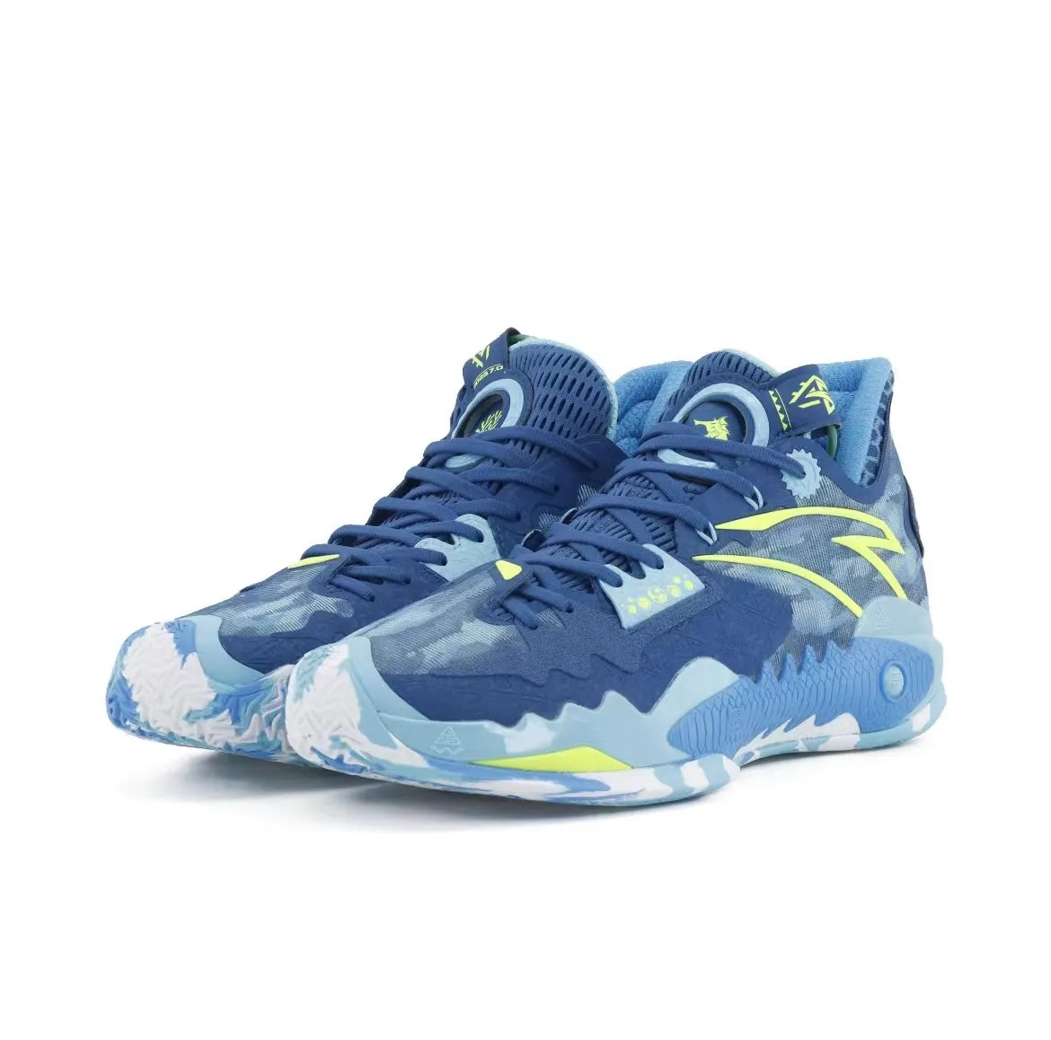 Traction Wave Plate JetBoost Midsole Anta Shock Wave 5 - Ocean Blue