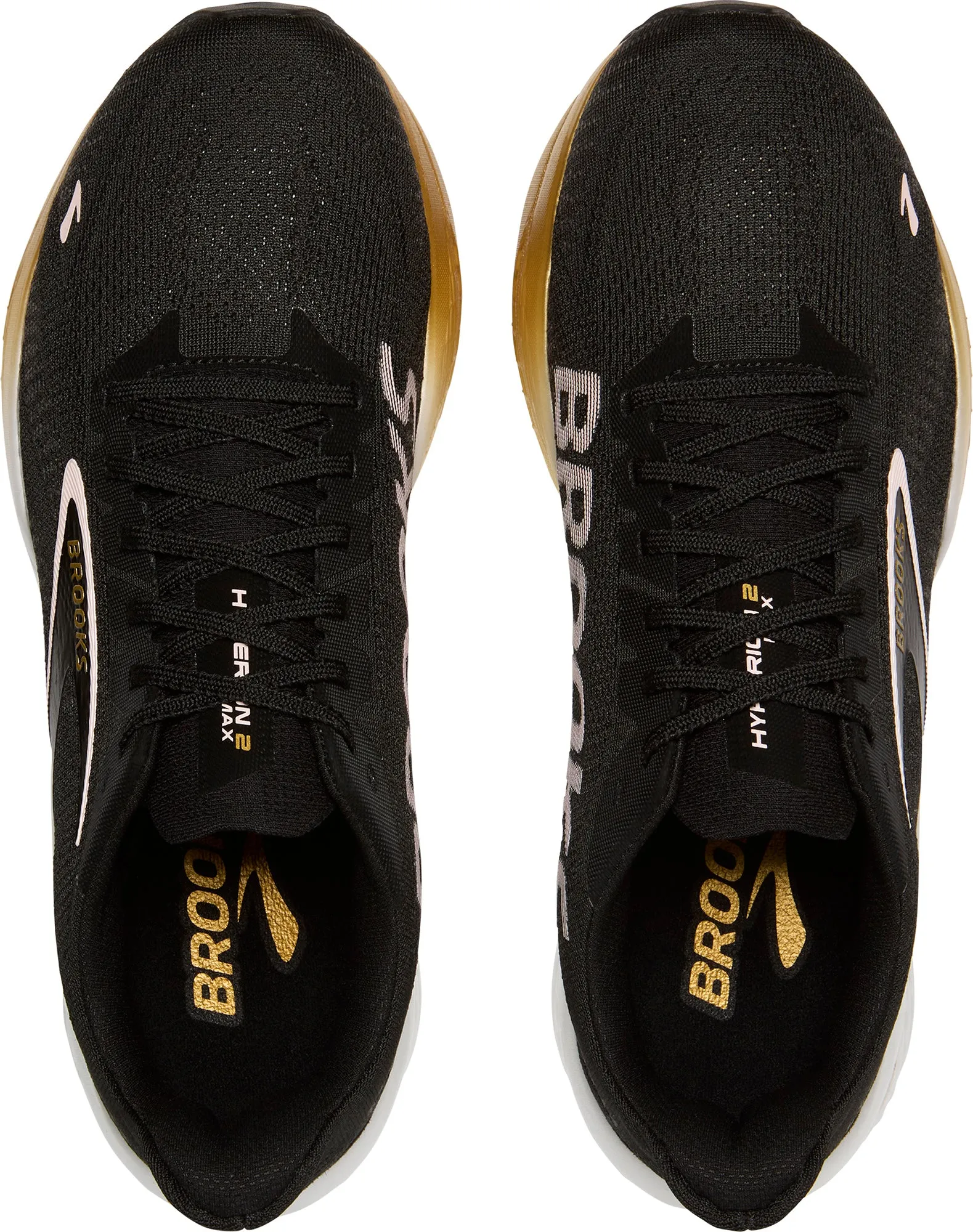 glass - fiber - reinforced shoes Brooks Hyperion Max 2 Womens Running Shoes - Black