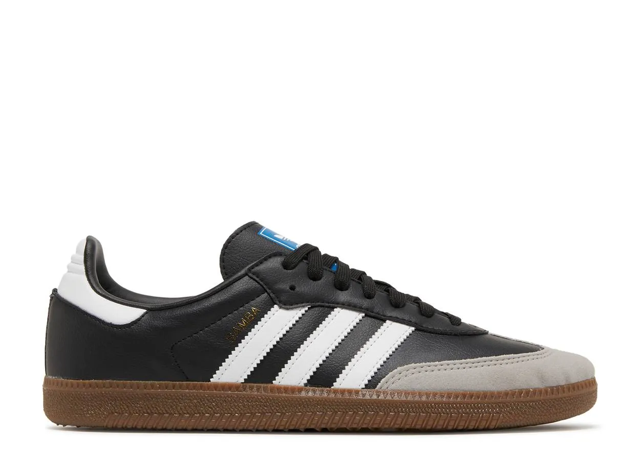 Chase Step Adidas Samba Vegan Black Gum