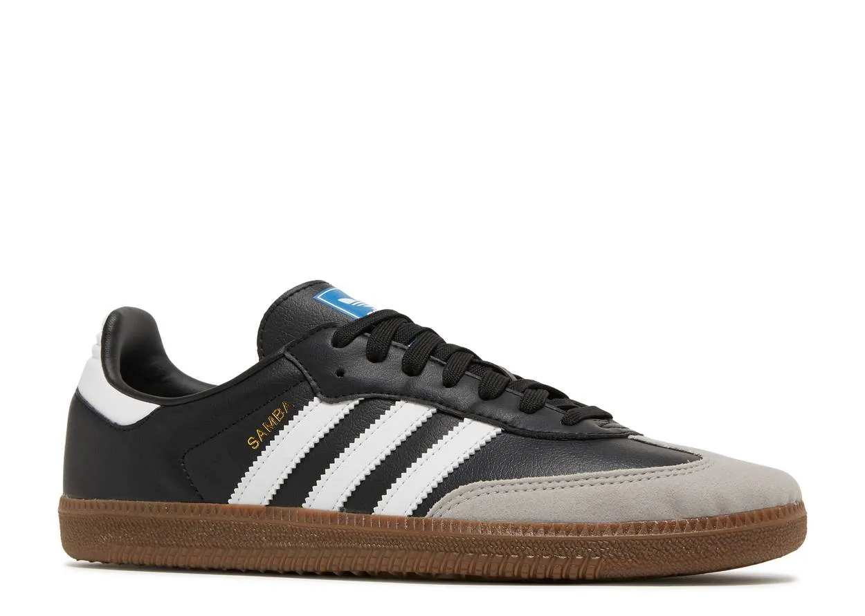 Good Traction Breath Motion Adidas Samba Vegan Black Gum