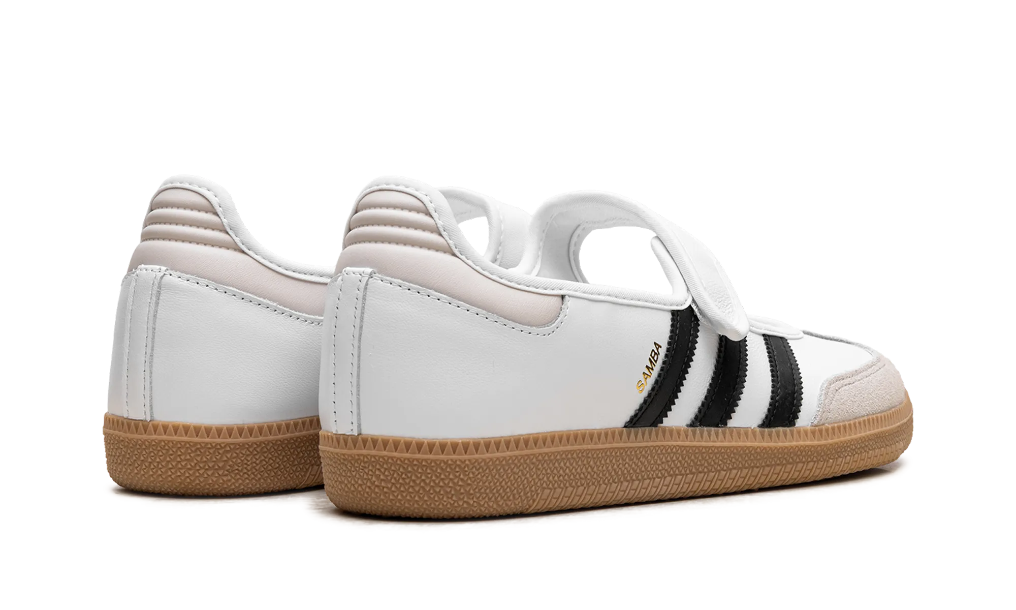 Samba Jane "White Black Gum" Soft Arch